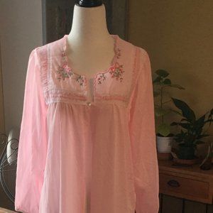 Vintage long dressing gown/ house coat